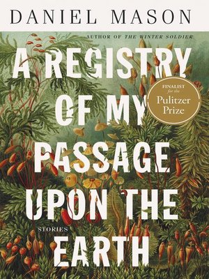 cover image of A Registry of My Passage upon the Earth